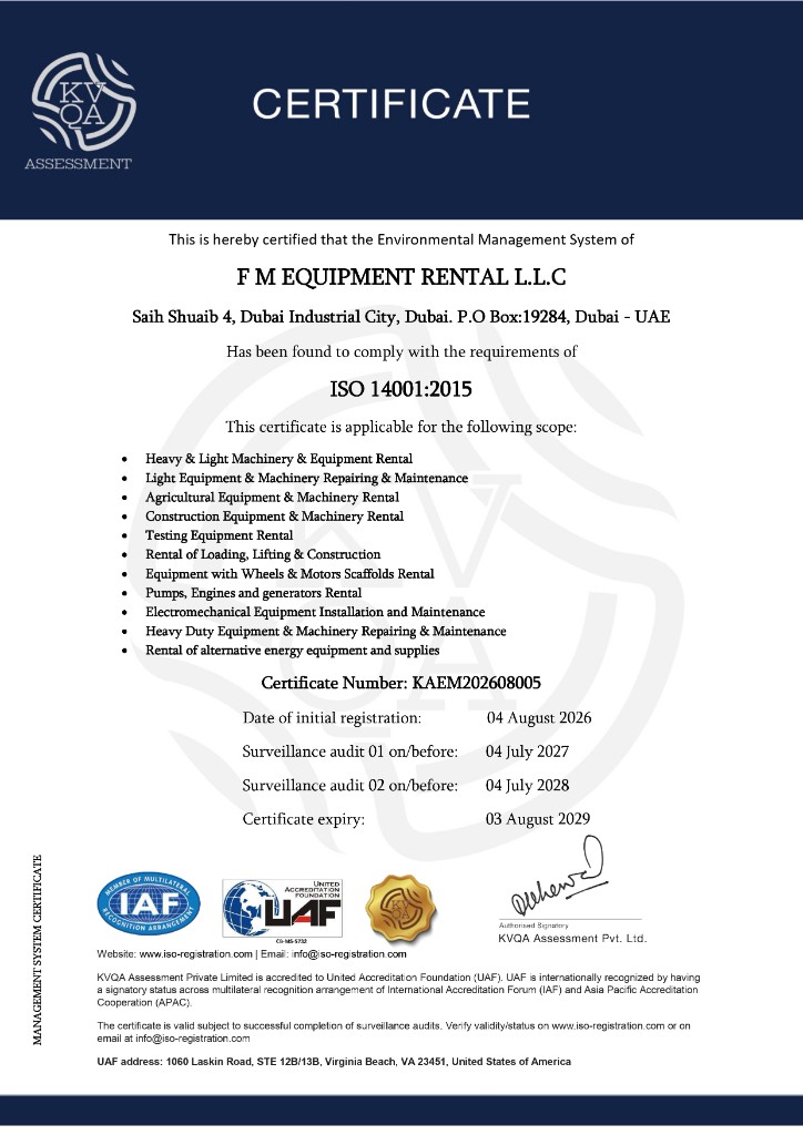 ISO 14001:2015 — Environmental management