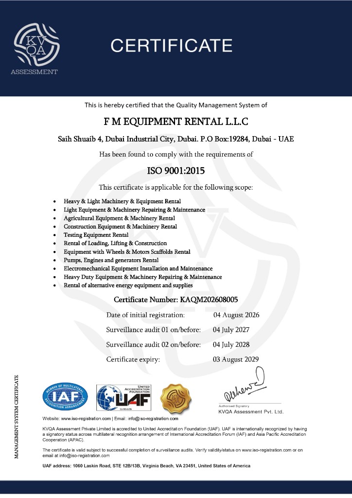 ISO 9001:2015 — Quality Management