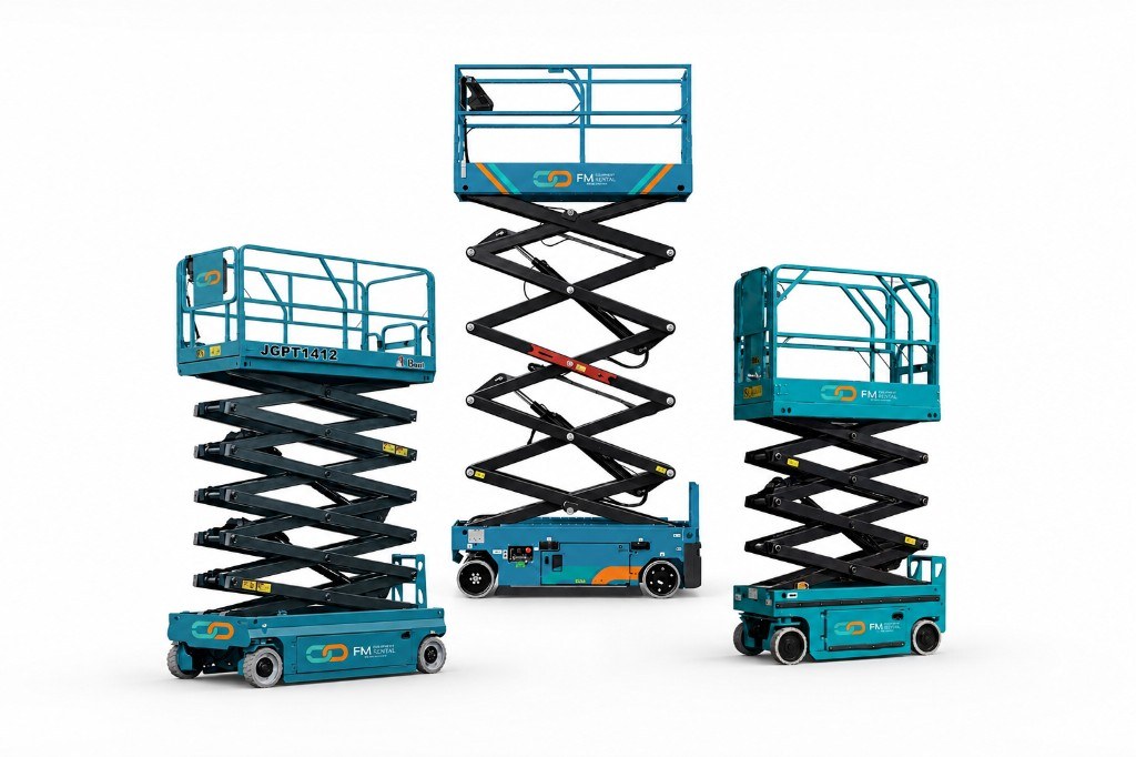 10, 12 & 14 Metre Scissor Lifts