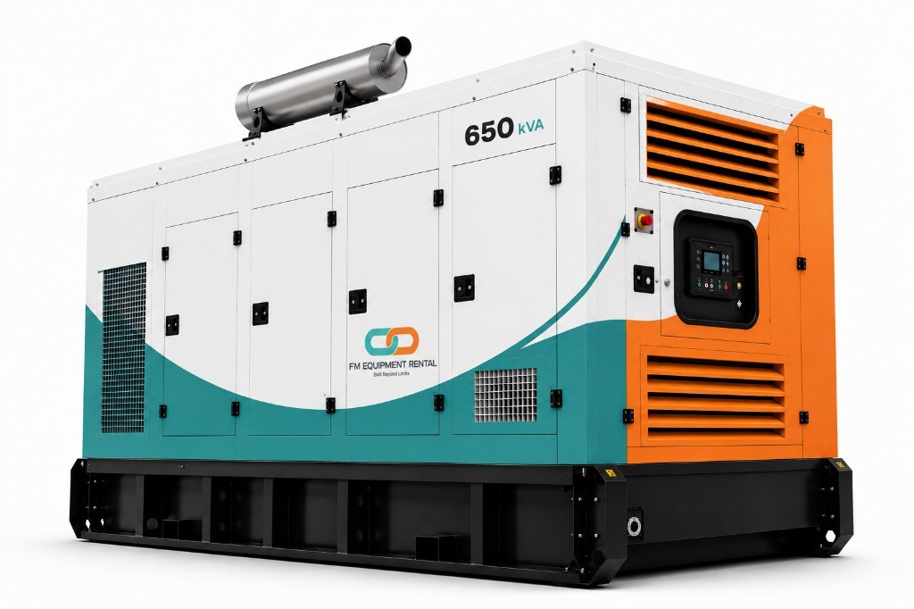 600–650 kVA Diesel Generators