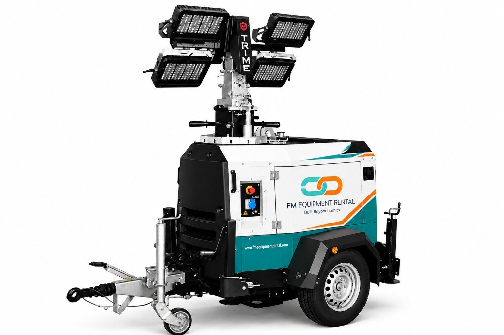 LED 320W × 4 Lighting Tower